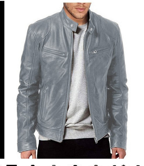 Cardigan Ejecutivo con Detalles en Cuero PU y Bolsillos - Image 15