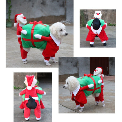 Disfraz Navideño para Mascotas - Traje de Papá Noel - Image 5