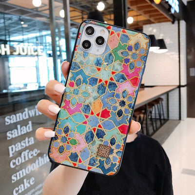 Funda para Celular con Diseño Geométrico y Laminado Dorado - Image 15