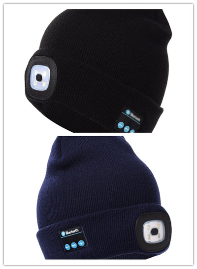 Gorro Inteligente Bluetooth con Audífonos LED Inalámbricos - Image 8