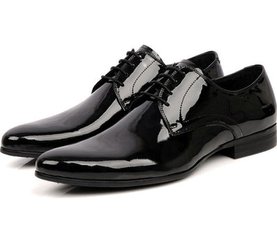 Zapatos de Cuero Oxford para Hombre con Punta Afilada - Image 2