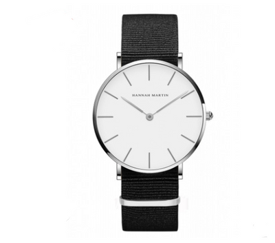 Reloj de Negocios Ultrafino Impermeable - Cuarzo Minimalista Unisex Negro - Image 20