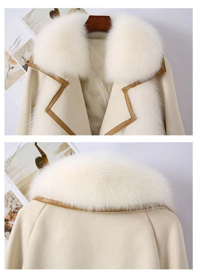 Chaqueta de Piel Sintética Tipo Zorro para Mujer - Image 17