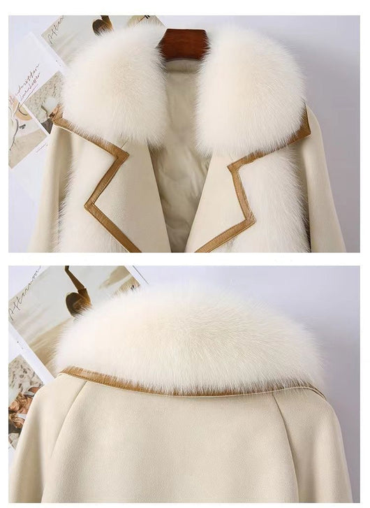 Chaqueta de Piel Sintética Tipo Zorro para Mujer - Image 17
