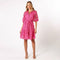 Vestido de Encaje Floral Soluble con Detalles Cutout Sexy