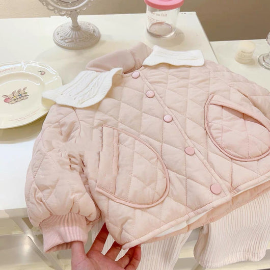 Abrigo Acolchado de Algodón para Niñas - Chaqueta Invernal Cálida - Image 7