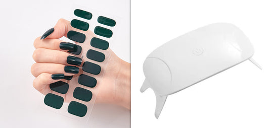 Calcomanías de Uñas Adhesivas Impermeables con Letras y Colores - Image 32