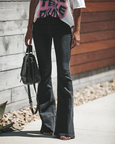 Jeans Acampanados de Pierna Ancha - Image 3