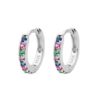 Aretes Diamante Mini Redondos - Elegancia Discreta - Image 9