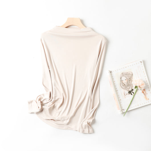Blusa de Seda para Mujer - Prenda Base Elegante - Image 5
