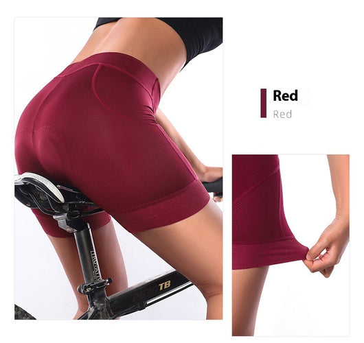 Pantalones Cortos Ciclismo Mujer con Gel de Sílice Acolchado - Image 21