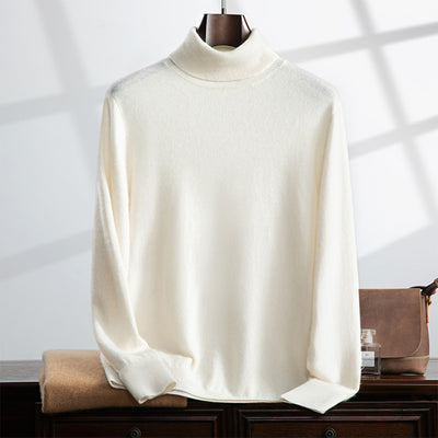 Camisa Casual de Cachemira con Cuello Alto para Otoño Invierno - Image 6