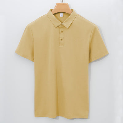 Polo Manga Corta de Algodón Mercerizado para Hombre - Calidad Premium 120 Hilos - Image 5