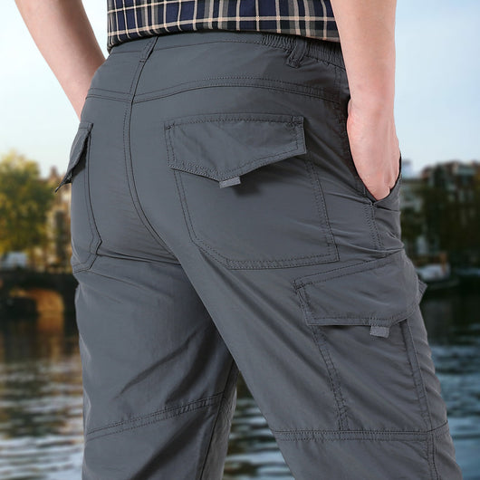 Pantalones Cargo con Bolsillos de Carga para Hombre - Image 10