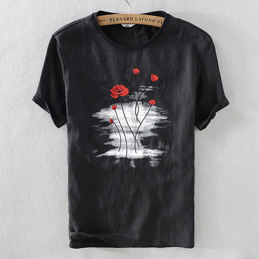 Camiseta de Lino para Hombre - Colección Verano - Image 2