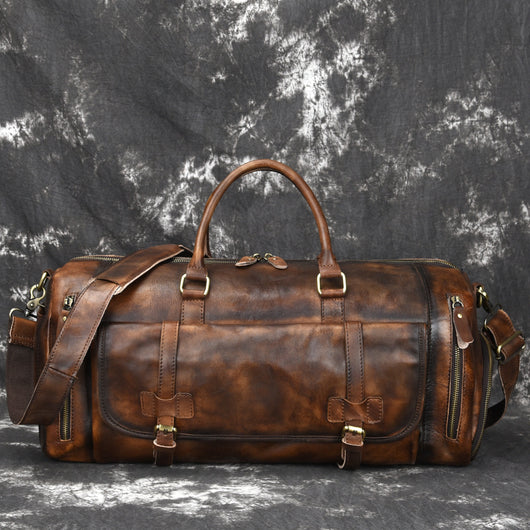 Bolso de Cuero para Hombre Estilo Europeo y Americano - Image 6