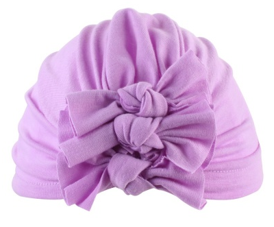 Gorro para bebé con lazo plisado - Image 8