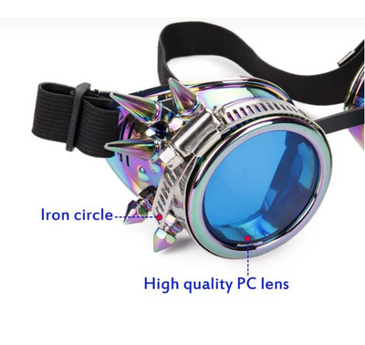 Gafas EDM Arcoíris Punk - Image 3