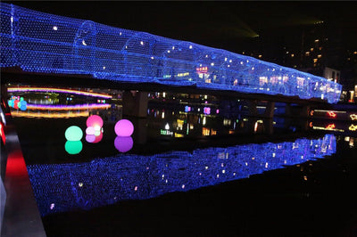 Luces LED Navideñas de Red Impermeable para Exterior - Decoración Festiva Estrellas - Image 15