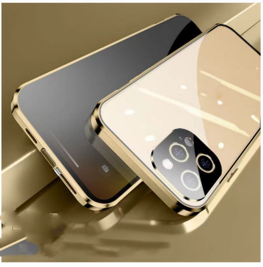 Funda Magnética de Vidrio Templado Doble Cara para iPhone 14 - Image 13