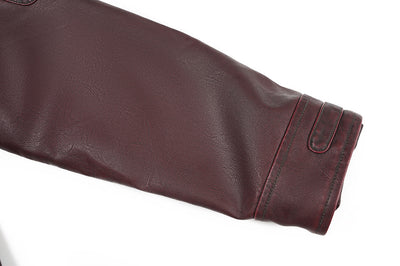 Chaqueta de Cuero PU para Hombre - Primavera y Otoño - Image 12
