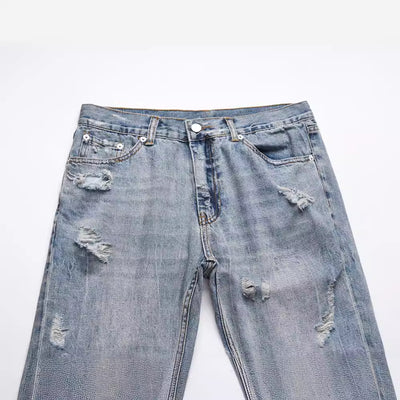 Pantalones Vaqueros Rotos Hip Hop Street Style - Casual con Personalidad - Image 4