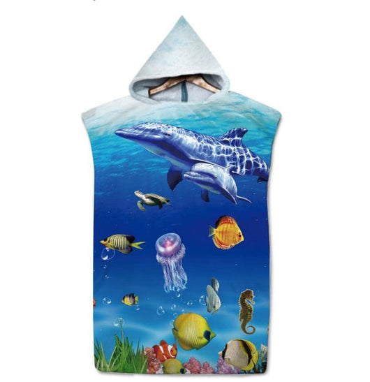 Poncho Cambiador Playa con Capucha - Protección Solar y Resistente al Viento - Image 19