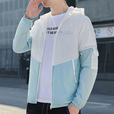 Traje de Protección Solar con Capucha - Tela Transpirable y Costuras Finas para Hombre - Image 14