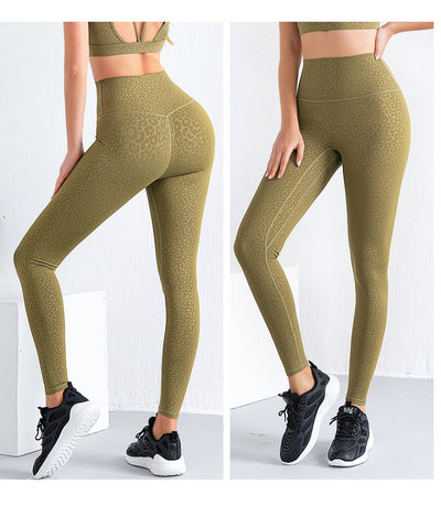 Pantalones de Yoga Brocado Doble Cara Satinado para Mujer - Image 5