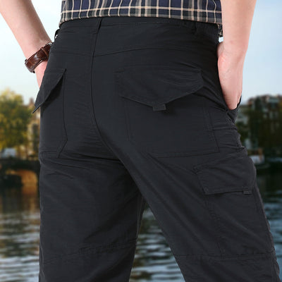 Pantalones Cargo con Bolsillos de Carga para Hombre - Image 7