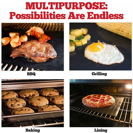 Tapete Antiadherente Reutilizable para Parrilla BBQ con Limpieza Fácil - Image 6