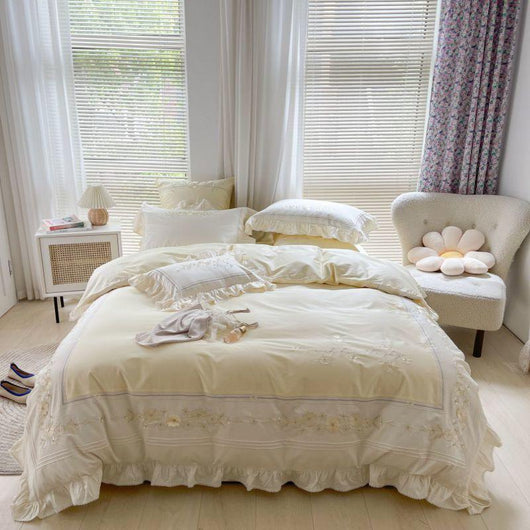 Juego de Cama 4 Piezas Algodón Puro Premium - Image 7