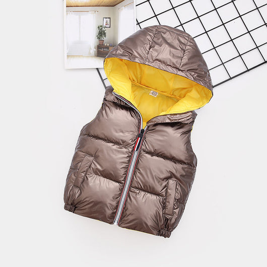 Chaleco con Capucha para Niños - Abrigo Otoño e Invierno - Image 9