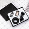 Estuche Premium de Accesorios Ejecutivos para Hombre: Cinturón, Cartera, Reloj y Bolígrafo