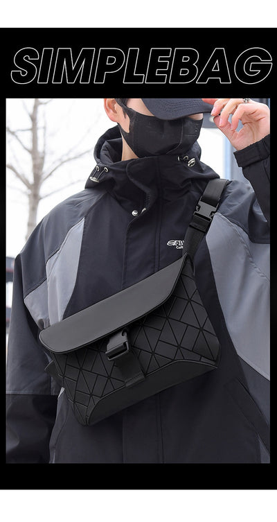 Bolsa Crossbody Hombre Diseño Rombo - Estilo Moderno Rui Camp - Image 20