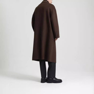 Abrigo de Lana Doble Faz para Hombre - Elegancia y Calidez - Image 3