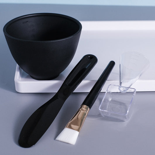 Kit Profesional de Mascarilla Facial de Silicona con Brocha y Escala de Medición - Image 32
