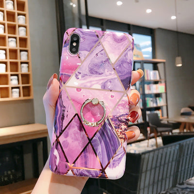 Funda de Silicona Marmolada Compatible con Apple - Image 4