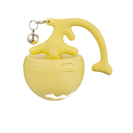 Juguete Interactivo Eléctrico para Gatos - Pelota Rodante USB con Diseño de Espina de Pescado - Image 4