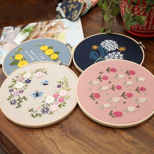 Kit Completo de Bordado DIY