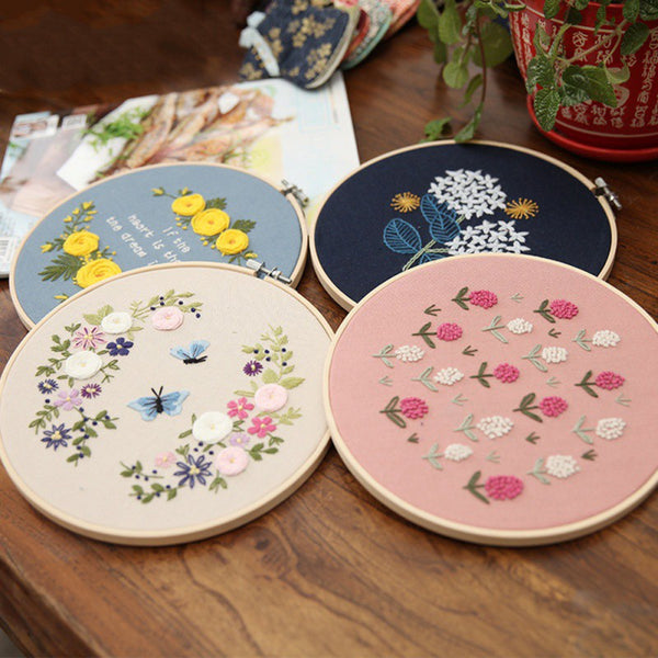 Kit Completo de Bordado DIY