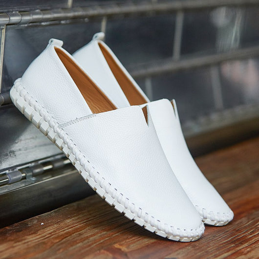 Zapatos de Cuero para Conducir - Mocasines Cómodos Hombre Talla Grande - Image 7