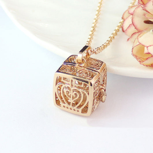 Collar Joyero Esfera de Cristal con Foto - Diseño Jaula de Pájaros - Image 17