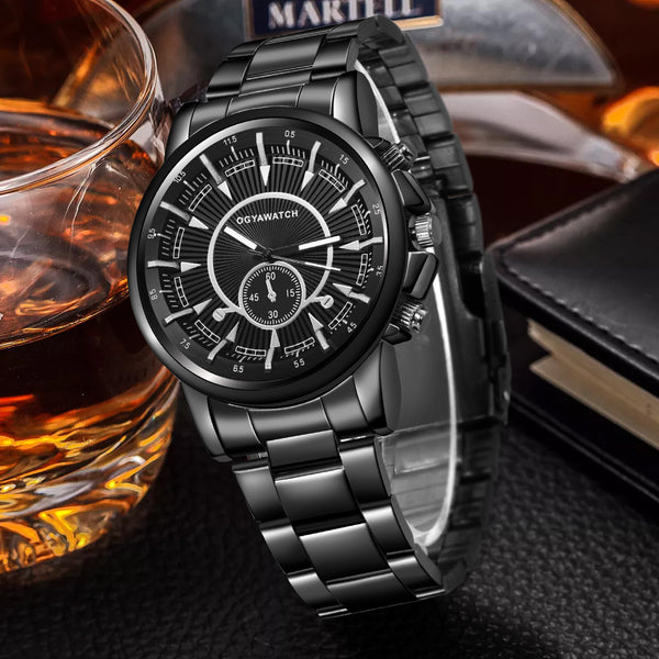 Reloj para Hombre con Pulsera de Acero Inoxidable