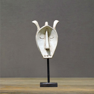 Máscara Decorativa Nórdica en Resina - Joya Artesanal para el Hogar - Image 13