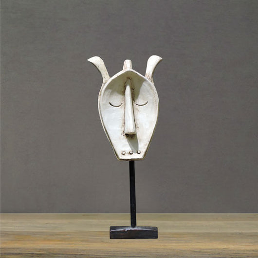 Máscara Decorativa Nórdica en Resina - Joya Artesanal para el Hogar - Image 13
