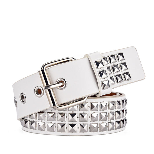 Cinturón Punk con Herrajes Metálicos para Hombre y Mujer - Image 4