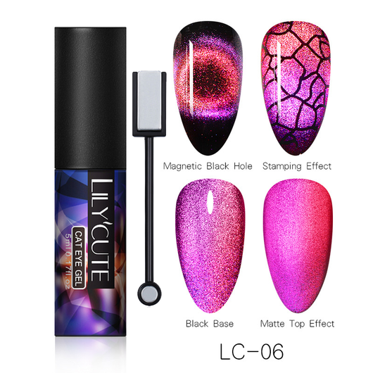 Esmalte de Uñas Cat Eye Mágico Efecto Ojo de Gato