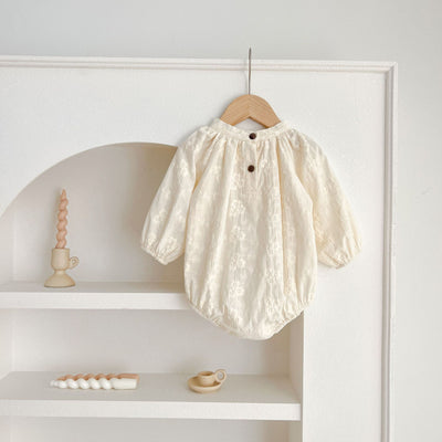 Enterizo Infantil con Bordados Delicados - Image 15