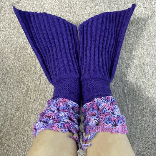 Calcetines de Lana Tejida Sirena Cálidos para Casa - Image 3